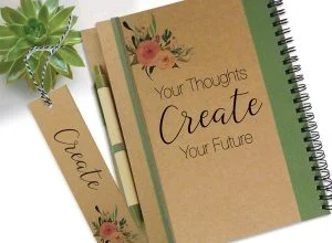 מחברת מטרות אישית - "Your Thoughts Create Your Future״