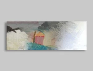 ״נוף אפור״ - תמונת אמנות מקורית, הדפס איכותי על קנבס – תמונה 3