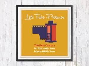 Let's Take Picture - תמונת רטרו, להדפסה עצמית – תמונה 2