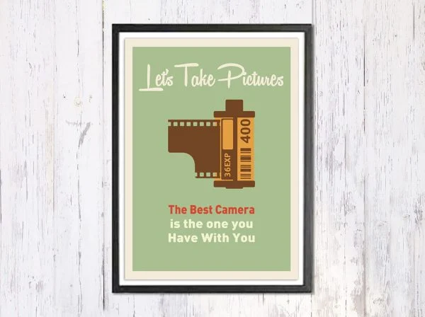 Let's Take Picture - תמונת רטרו, להדפסה עצמית