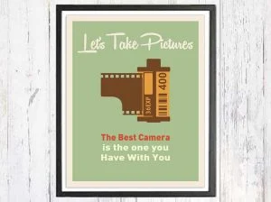 Let's Take Picture - תמונת רטרו, להדפסה עצמית – תמונה 3