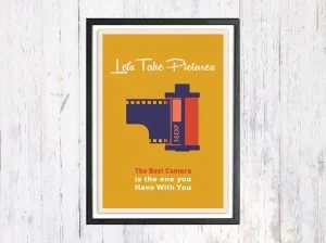Let's Take Picture - תמונת רטרו, להדפסה עצמית – תמונה 1