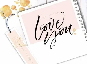 Valentine's Day מחברת אהבה Love You – תמונה 1