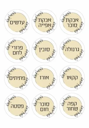 מדבקות לסידור המטבח עמידות במים – תמונה 3