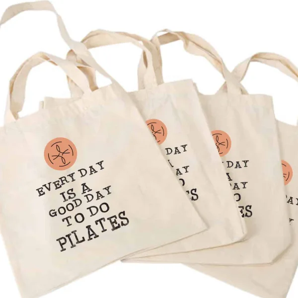 תיק כותנה לחוג פילאטיס PILATES