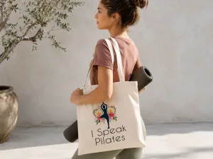 תיק כותנה לחוג פילאטיס – תמונה 1