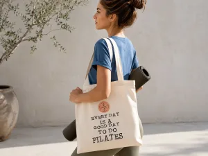 תיק כותנה לחוג פילאטיס PILATES – תמונה 2