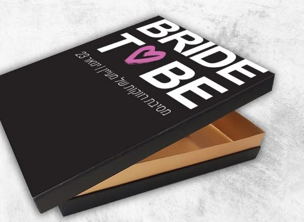 קופסת הפתעות לאירוסין - BRIDE TO BE