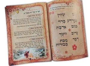 הגדה לפסח בעיצוב אישי מותאמת לסידור השולחן – תמונה 7