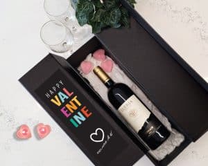 מארז לבקבוק יין - מתנה נהדרת לוולנטיין