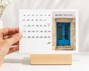 לוח שנה רומנטי בעיצוב חלונות תשפ״ז 2026/27 – תמונה 11