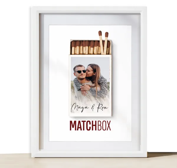 תמונה ממוסגרת תלת מימדית Matchbox
